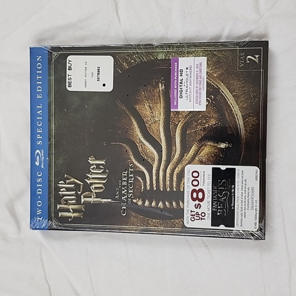 New in Shrink-wrap Harry Potter and the‎ Chamber of Secrets Special Edition
